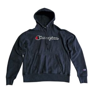 Champion Black Pullover Hoodie